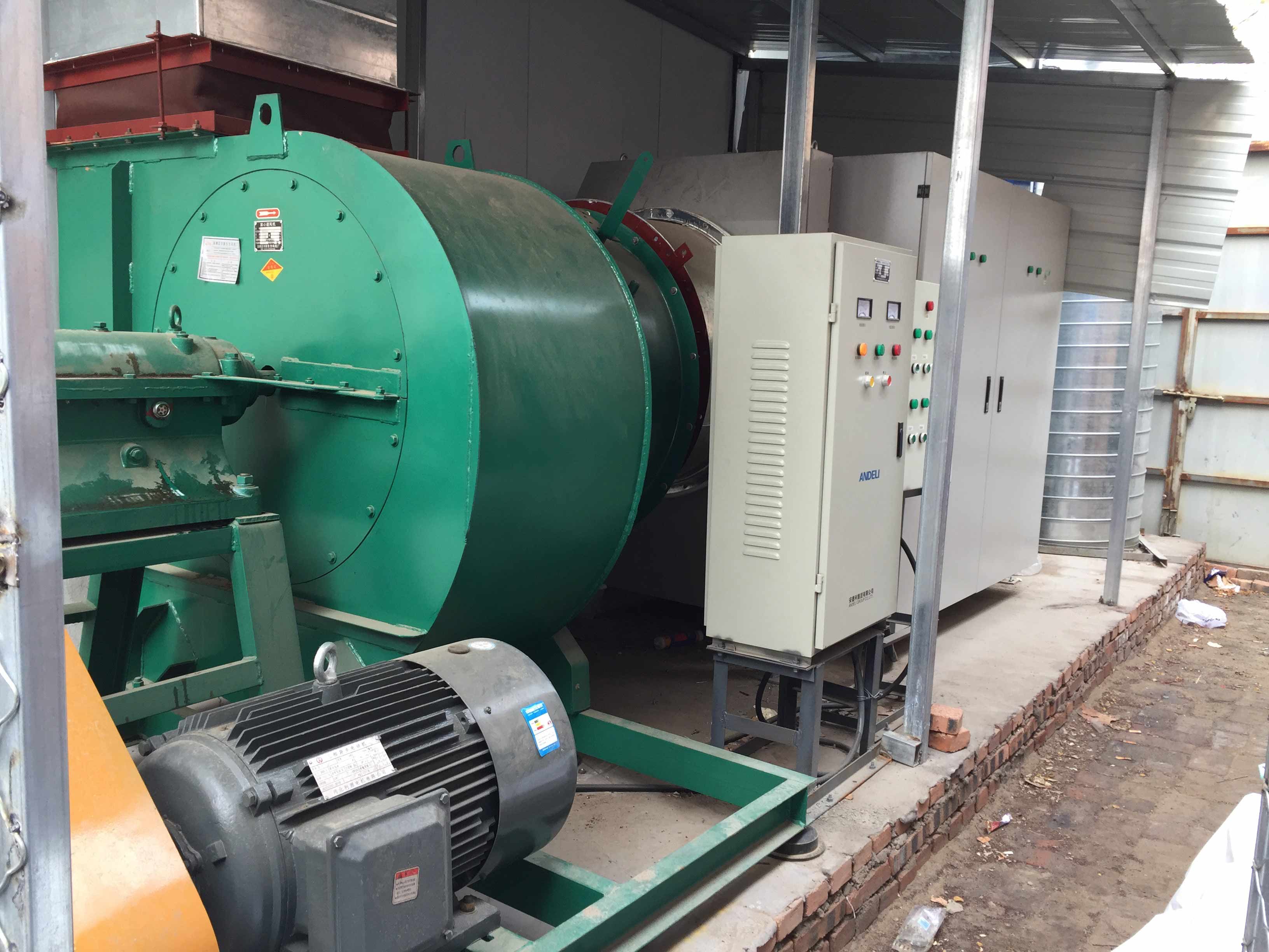 Industrial printing exhaust equipment for VOC treatment