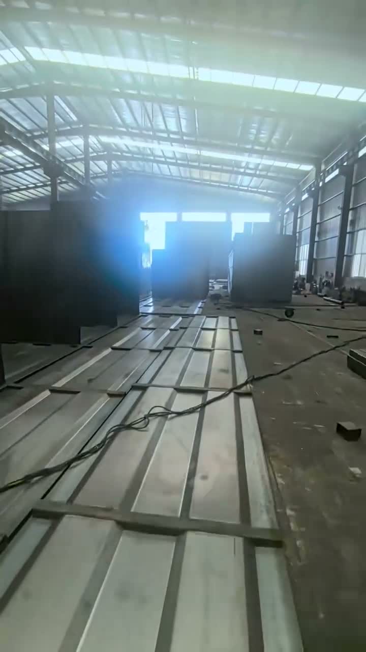 Large pulse-jet baghouse dust collector in workshop